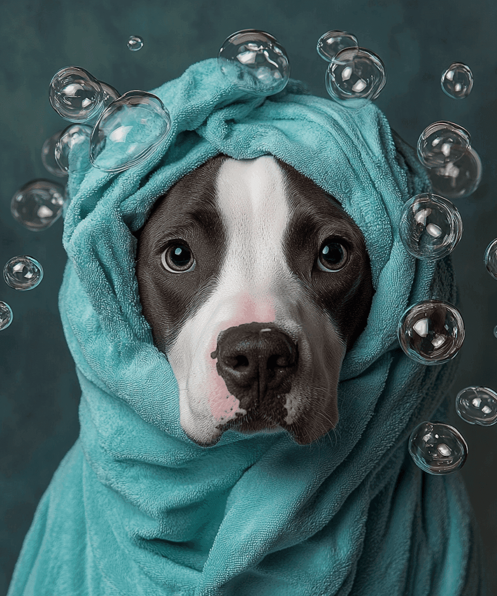 happy puppy portrait 4